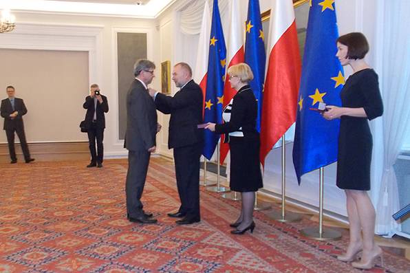 Nauczyciel z II LO odznaczony przez Prezydenta RP