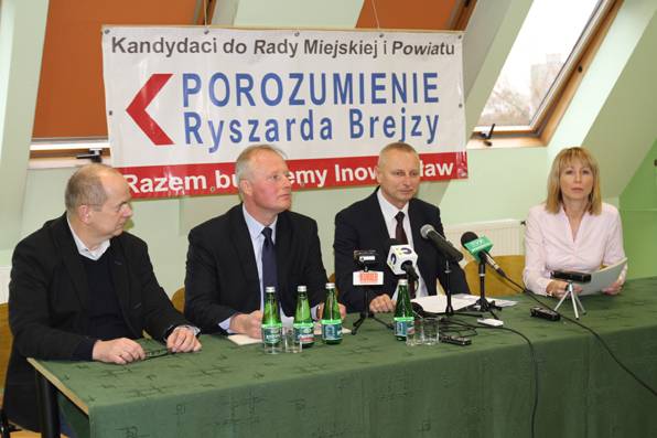Przedsiębiorcy popierają Ryszarda Brejzę