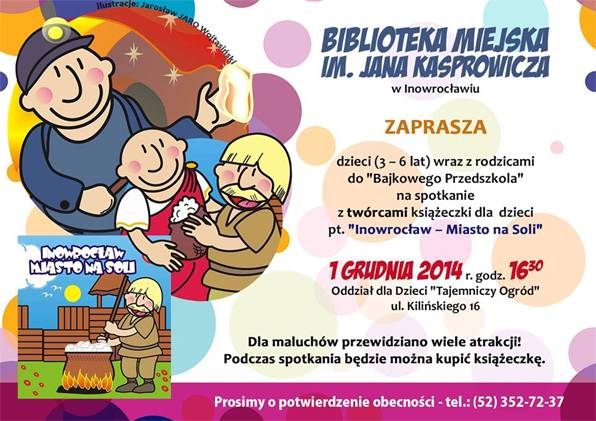 Książeczka o mieście na soli w „Bajkowym Przedszkolu”