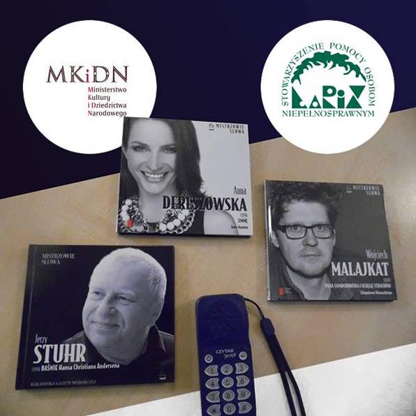Biblioteka bardziej przyjazna dla osób niewidomych i słabowidzących
