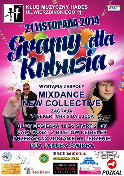 Koncert Charytatywny „GRAMY DLA KUBUSIA”