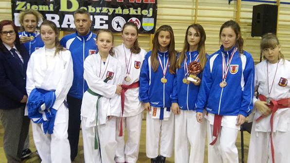 Odbyły się Mistrzostwa Ziemi Dobrzyńskiej w Karate WKF