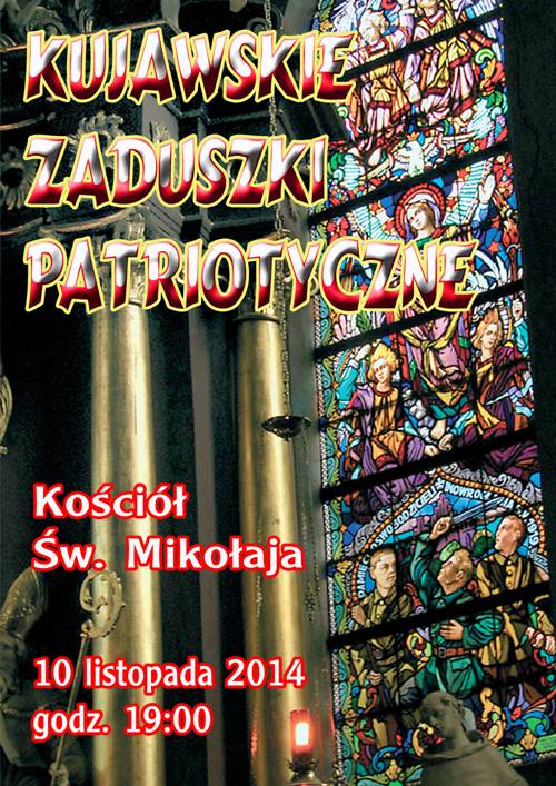 Zapraszamy na Kujawskie Zaduszki Patriotyczne