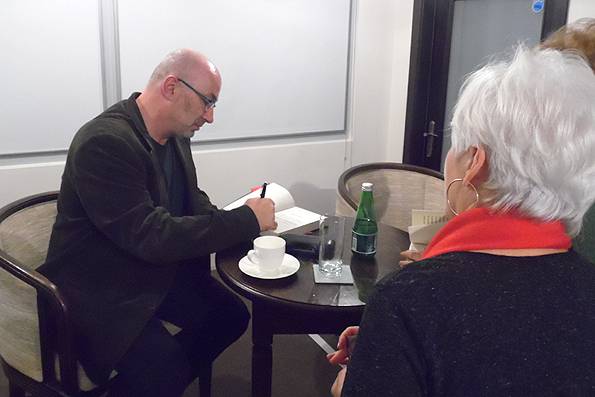Sławomir Koper gościł w Saloniku Literacko-Artystycznym