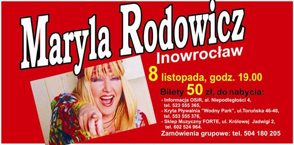 KRÓLOWA MARYLA w Inowrocławiu - mamy bilety