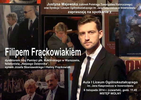 Syn Haliny Frąckowiak w Inowrocławiu