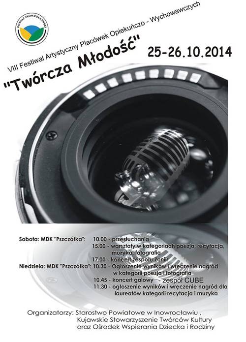 VIII Festiwal Twórcza Młodość już za kilka dni