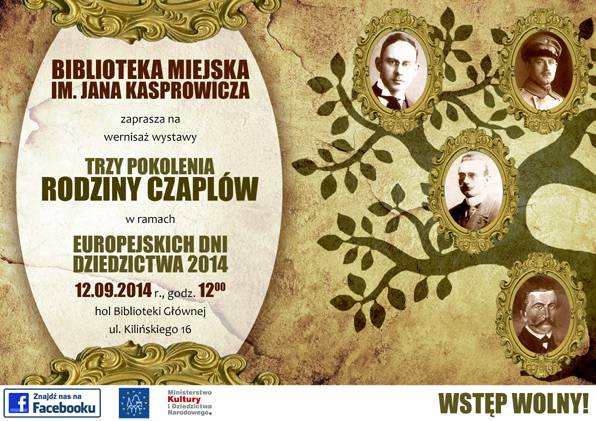 Europejskie Dni Dziedzictwa w Bibliotece