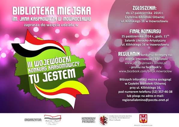 III Wojewódzki Konkurs Krasomówczy „Tu jestem”
