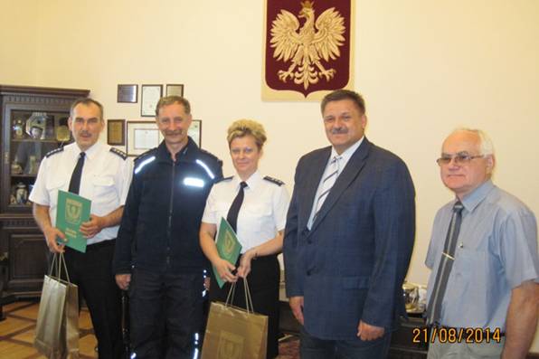 Wyróżnieni za działania profilaktyczne 