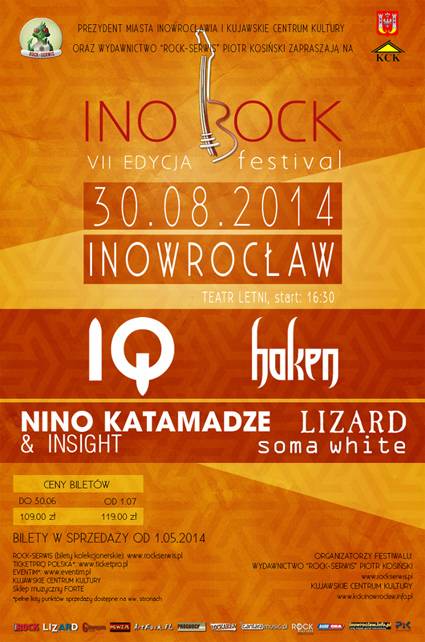 VII edycja Ino-Rock Festival już wkrótce