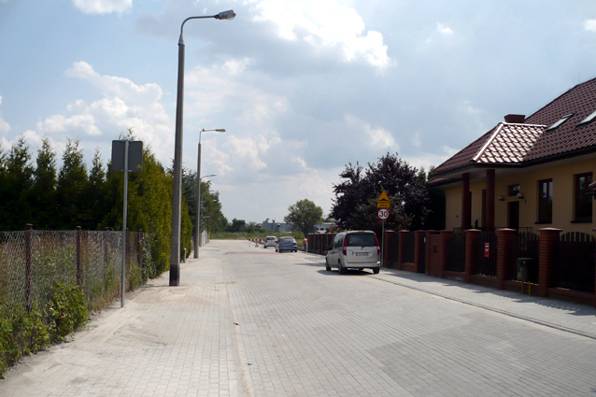 Ulica Leśmiana już po remoncie