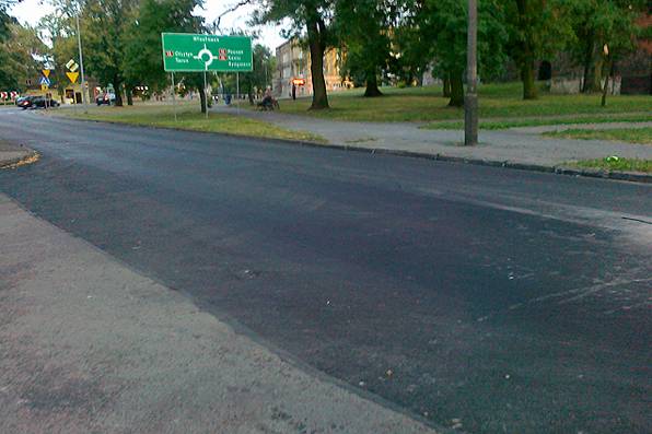 Wyremontowano kolejny odcinek drogi