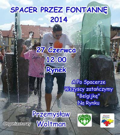 W piątek spacer przez fontannę