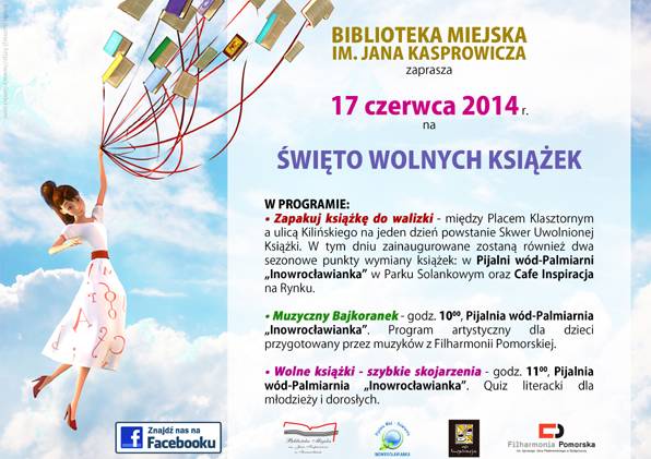 Uwalniamy książki cały rok - świętujemy 17 czerwca