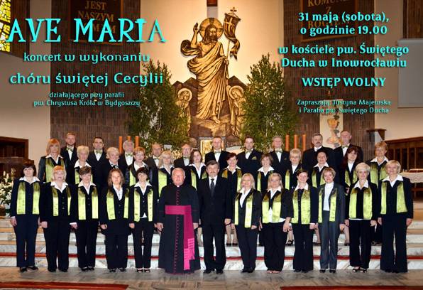 Koncert chóru AVE MARIA w Inowrocławiu