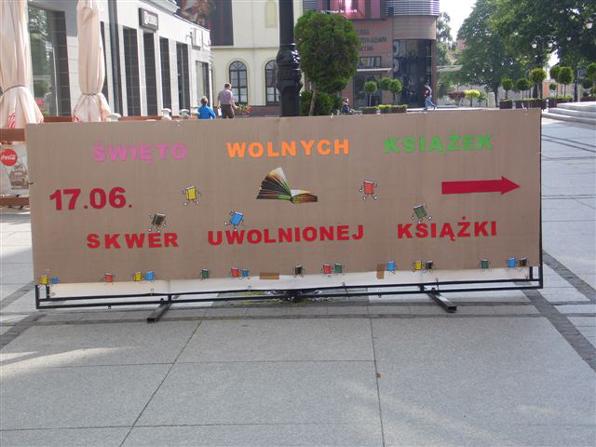 Ogólnopolskie Święto Wolnych Książek w Inowrocławiu