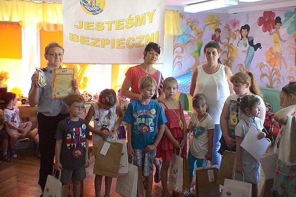 Pochwalili się wiedzą z zakresu bezpieczeństwa