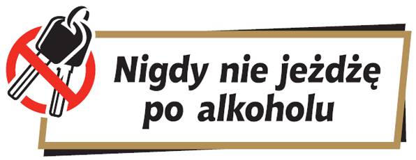 Nigdy nie jeżdżę po alkoholu