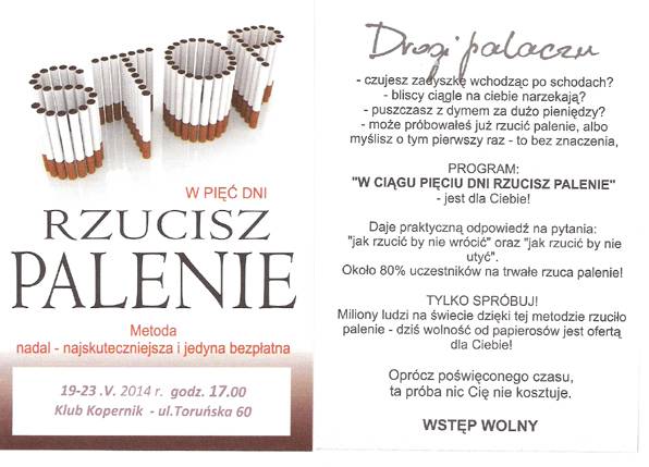 Chcesz rzucić palenie?