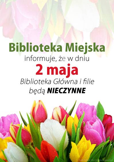 Biblioteka będzie zamknięta