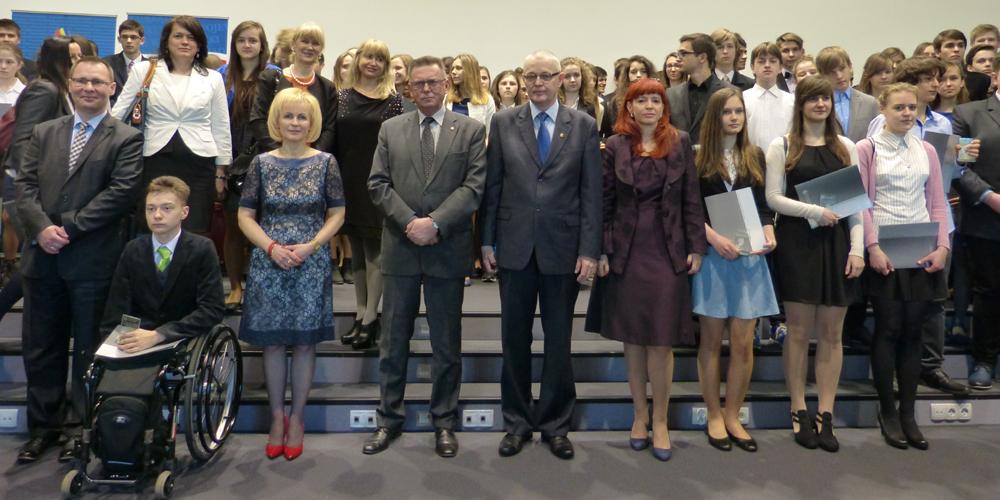 Laureaci nagrodzeni przez Kuratora i Wicewojewodę