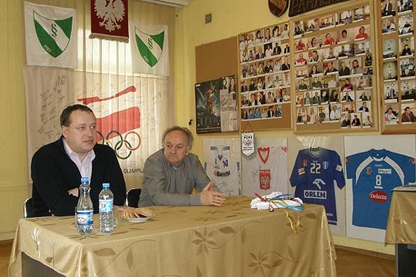 Medaliści olimpijscy z wizytą w inowrocławskim Areszcie