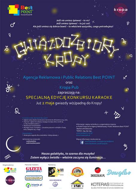 Gwiazdy na topie zaśpiewają w Kropie!