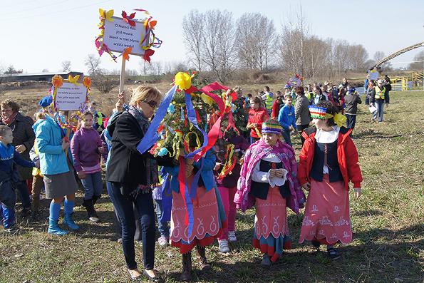 SP 9 ekologicznie pożegnała zimę