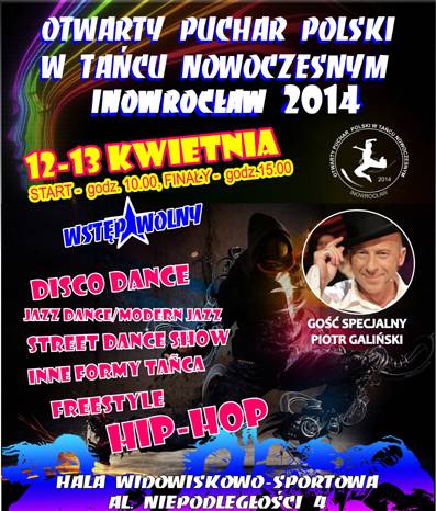 Wkrótce Otwarty Puchar Polski w Tańcu Nowoczesnym 