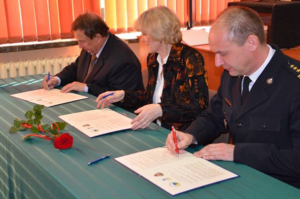 Klasa pożarnicza w ZSP nr 1 im. Jana Pawła II w Inowrocławiu