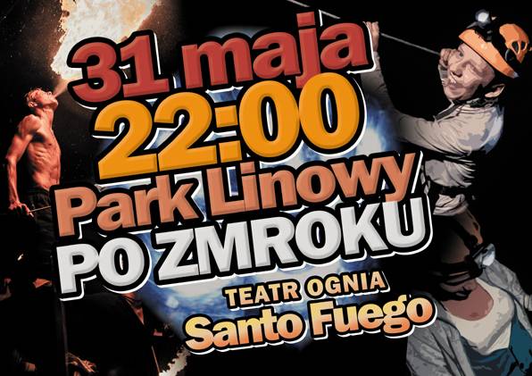 Park Linowy zapłonie w sobotę