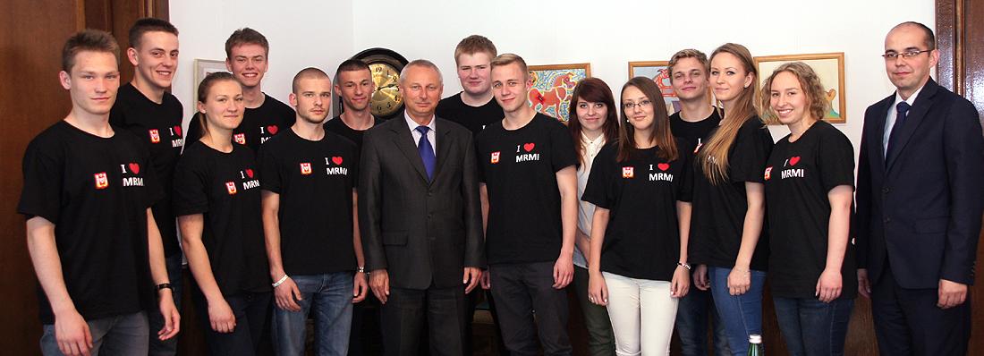 Młodzieżowi radni gościli u prezydenta