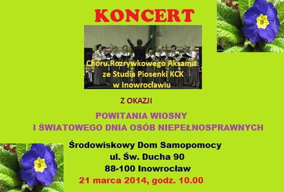 Wiosenny koncert Aksamitu