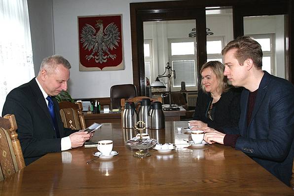 Jarek Wist odwiedził Prezydenta Miasta Inowrocławia