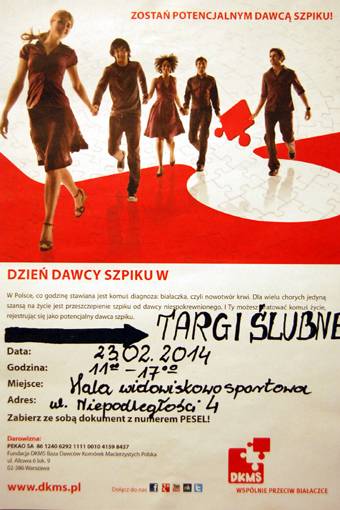 Zostań dawcą szpiku
