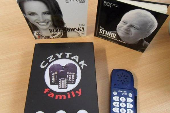 Ułatwienia dla osób niewidomych w bibliotece
