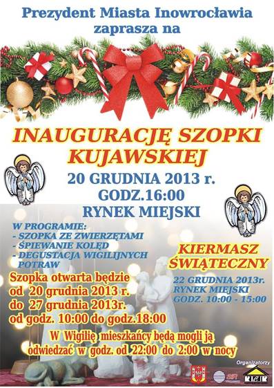 W piątek inauguracja Szopki Kujawskiej