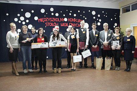 III miejsce stołu wigilijnego z ZSP Kościelec