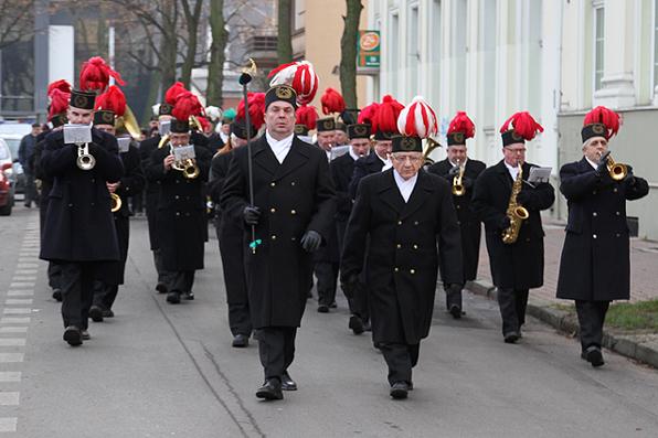 Górnicza brać rozpoczęła świętowanie