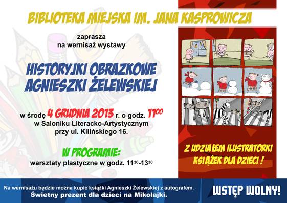 Historyjki obrazkowe Agnieszki Żelewskiej