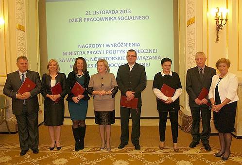Wyróżniony przez Ministra Pracy i Polityki Społecznej