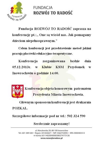 One są wśród nas. Jak pomagamy dzieciom niepełnosprawnym