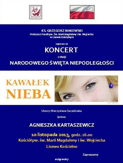 Koncert w Lisewie Kościelnym