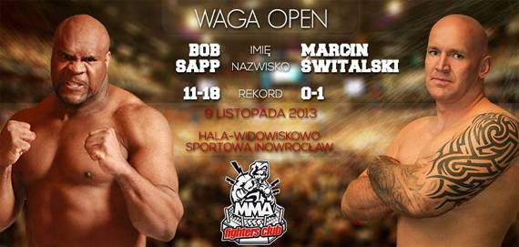 Bob Sapp nie wystąpi na inowrocławskiej gali MMA