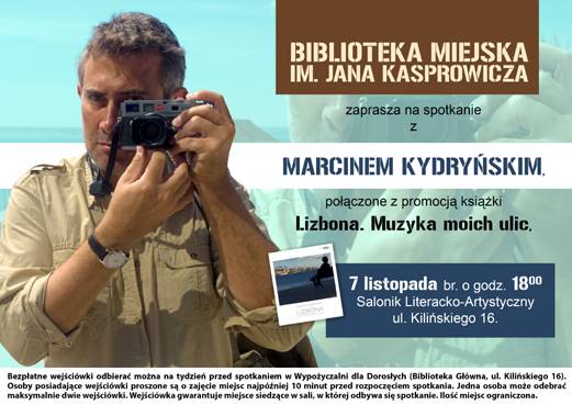Spotkanie autorskie z Marcinem Kydryńskim