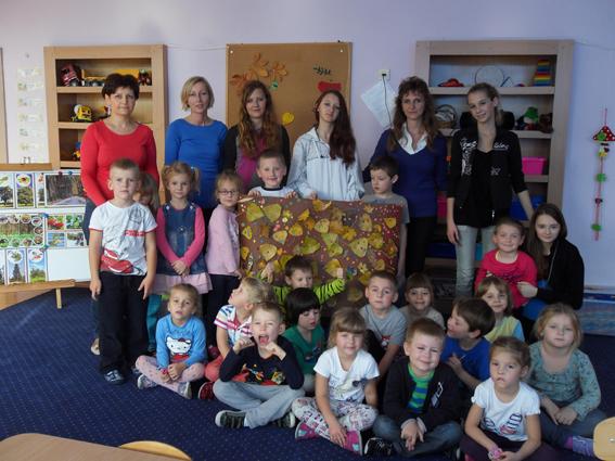 Przeprowadzili zajęcia artystyczne w Przedszkolu