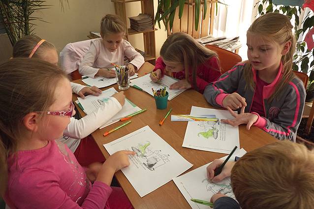 Przygoda z językiem angielskim w bibliotece