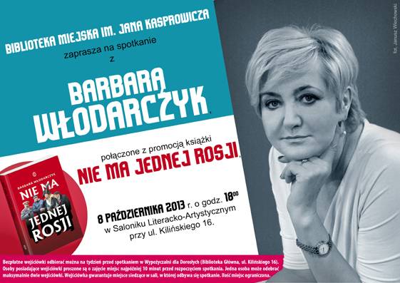 Spotkanie autorskie z Barbarą Włodarczyk