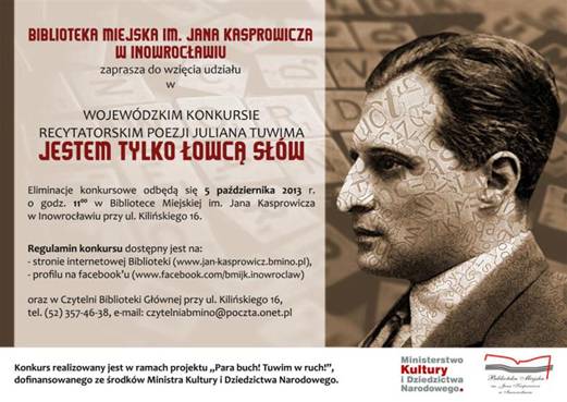 Jestem tylko łowcą słów…